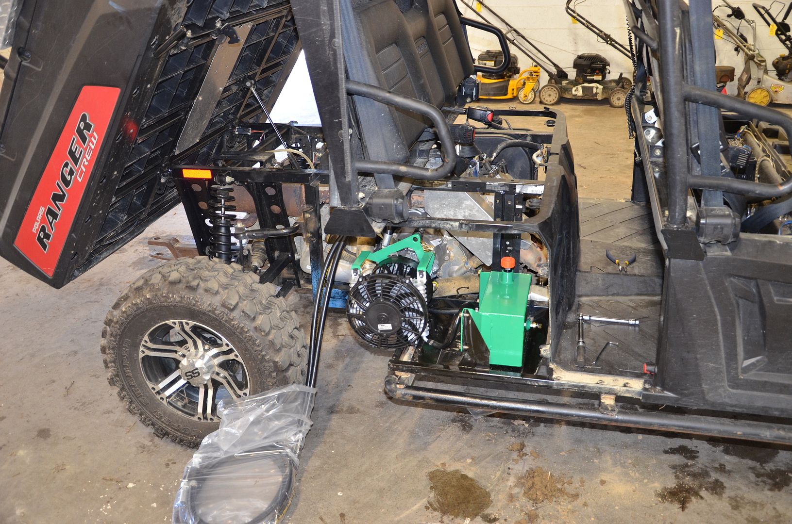 Proman PTO Installed on Ranger Crew PRC Polaris Ranger Club